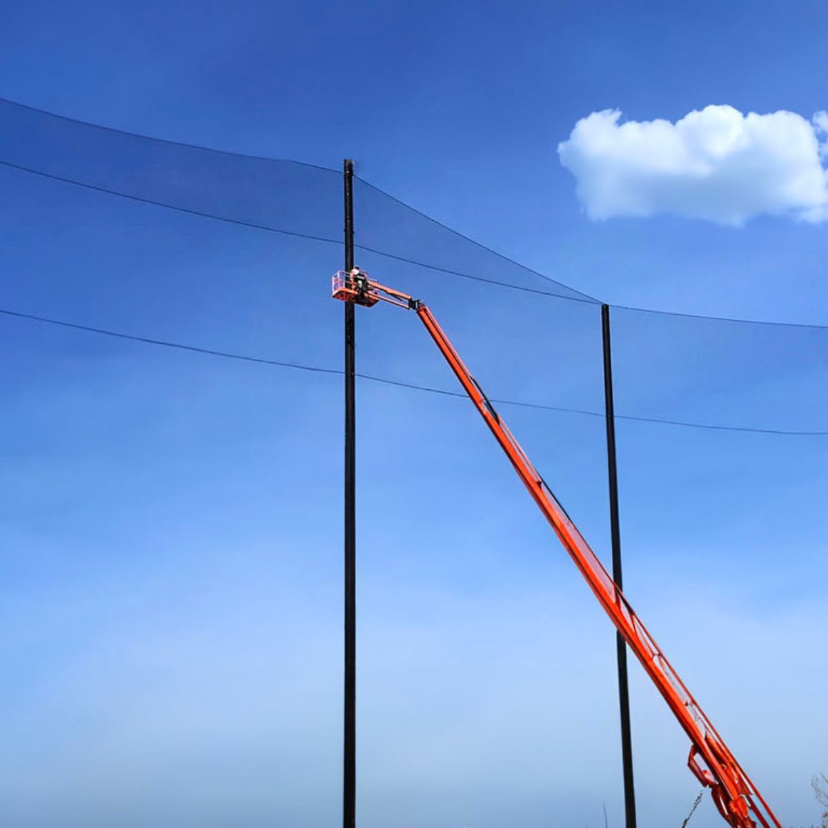 Driving Range Golf Barrier Netting Panel Calculator