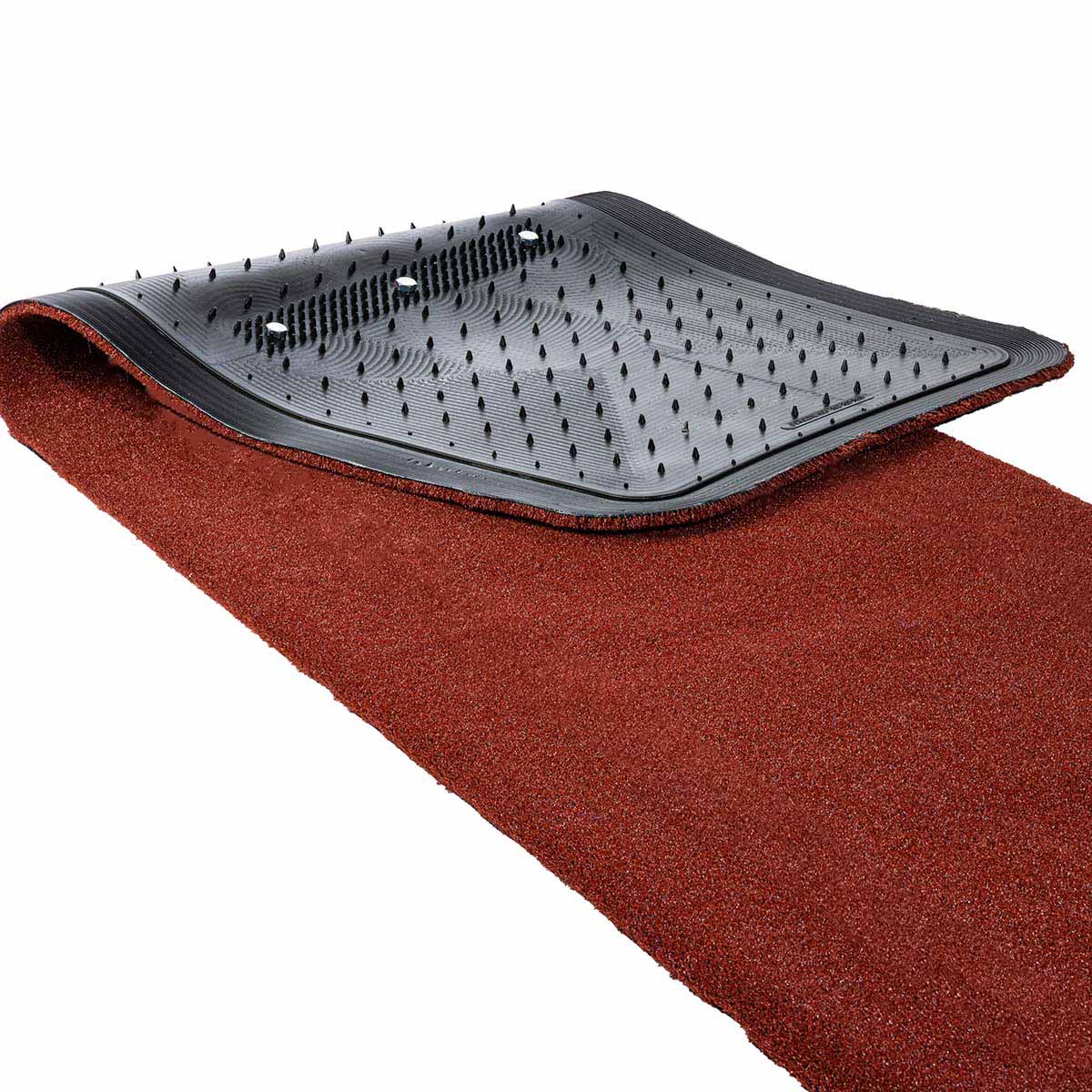 Portolite Signature Spiked Softball Practice Mat without Lines - Custom Netting