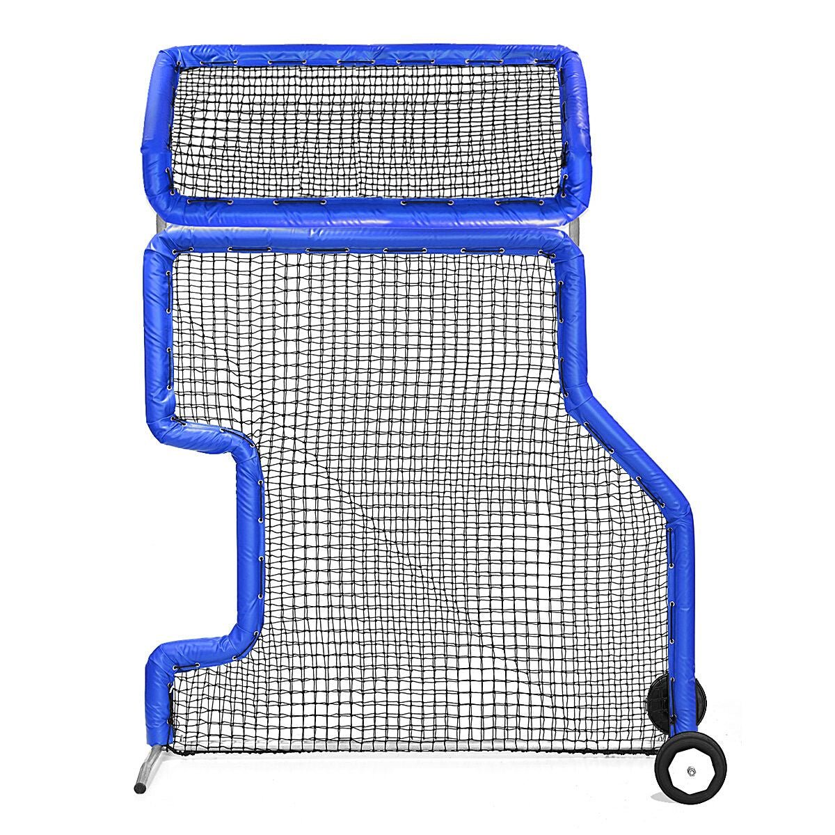 Bullet Combo L - Screen 7' x 7' with Overhead Protector - Custom Netting