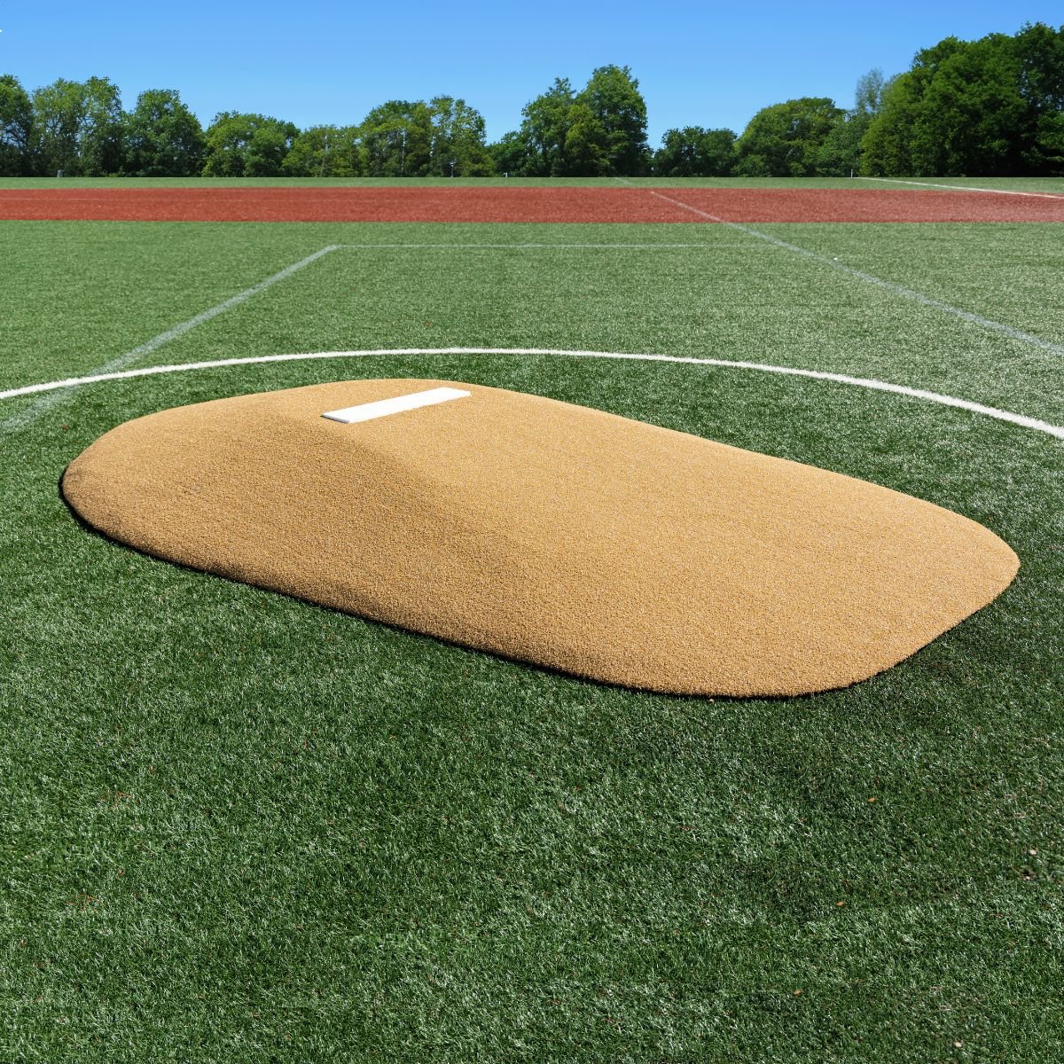 Portolite High School Baseball 10" One - Piece Game Pitching Mound (Ages 16+) - Custom Netting