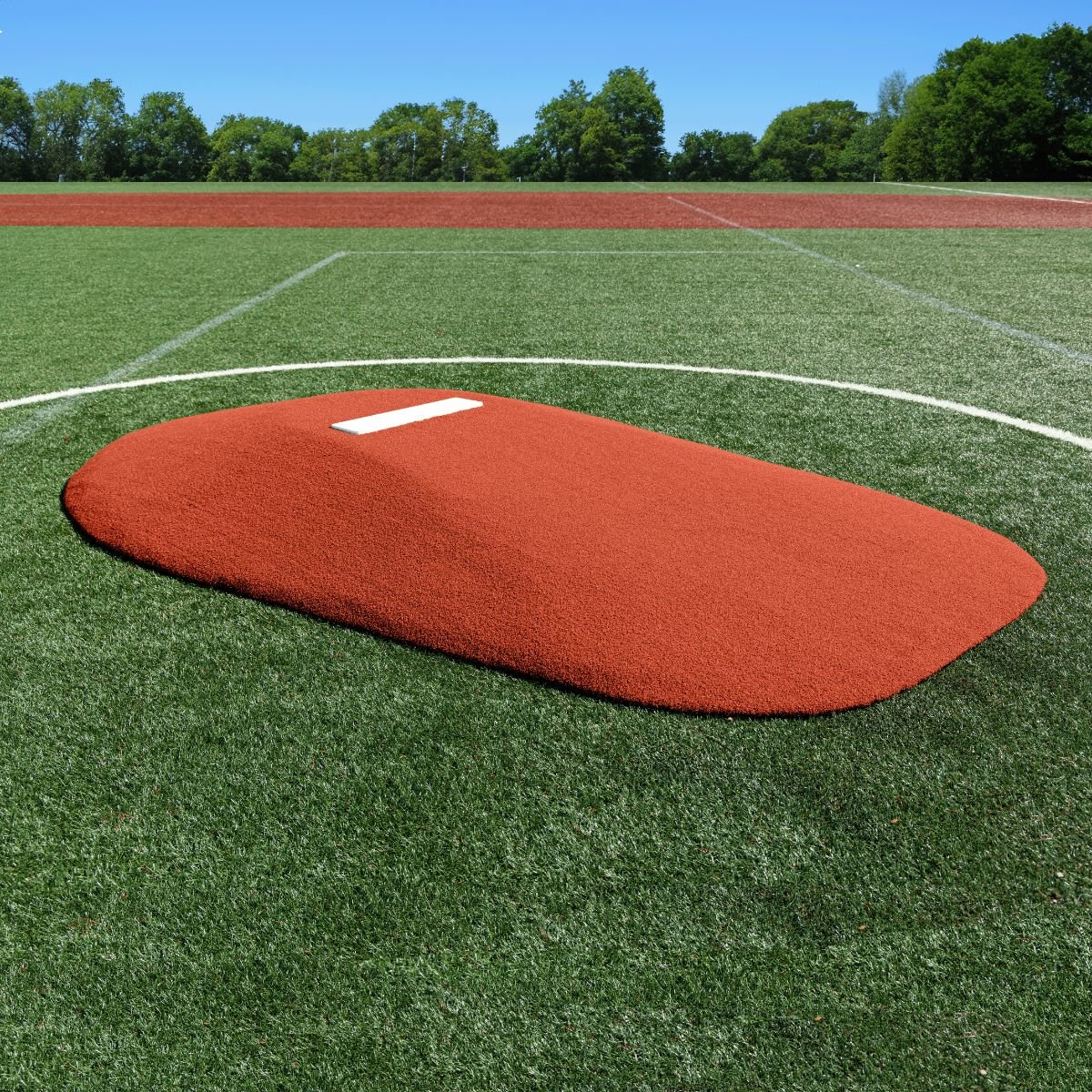 Portolite Middle School Baseball 8" One - Piece Game Pitching Mound (Ages 14+) - Custom Netting