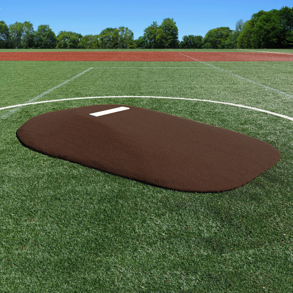 Portolite Middle School Baseball 8" One - Piece Game Pitching Mound (Ages 14+) - Custom Netting