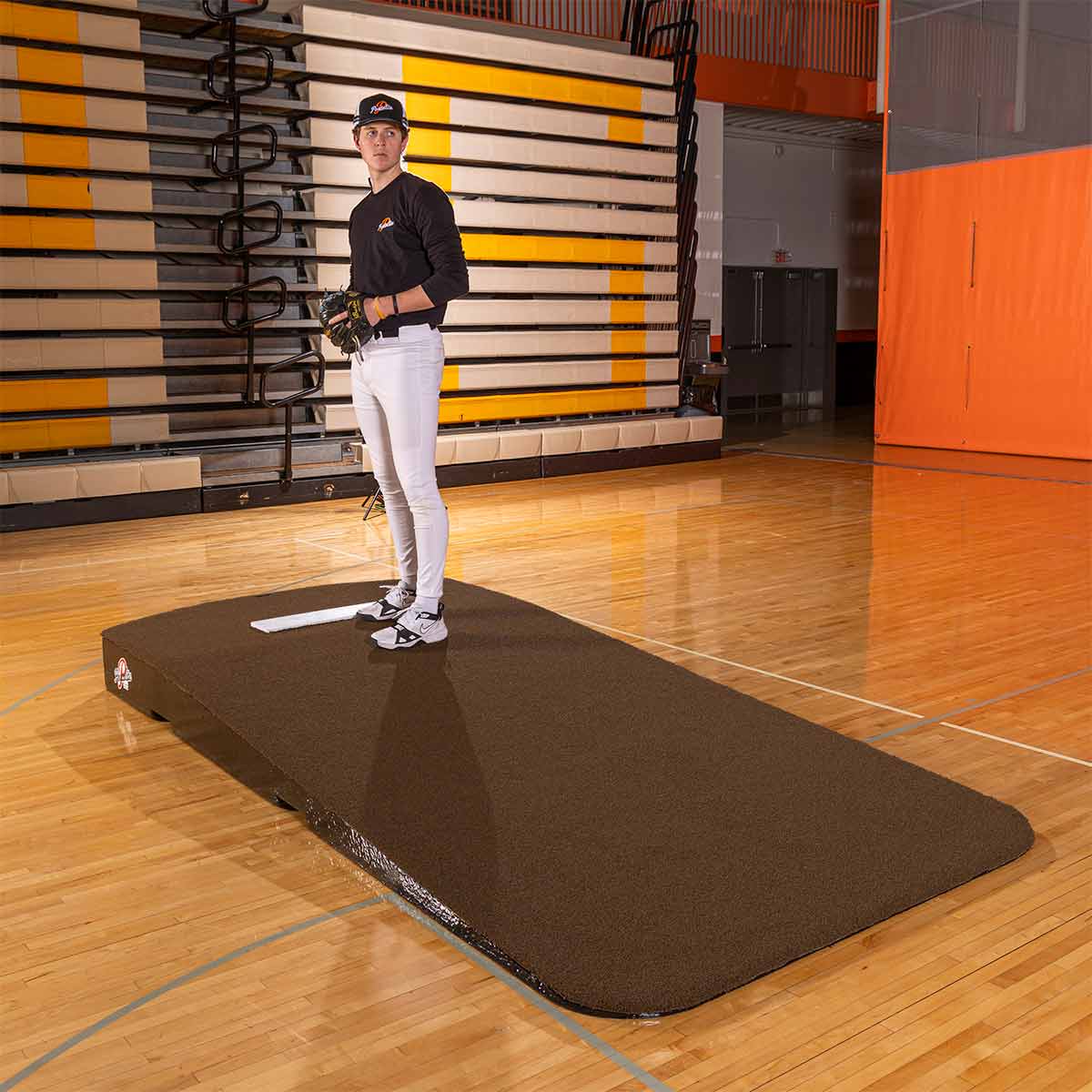 Portolite Oversized One - Piece Baseball Practice Pitching Mound - Custom Netting