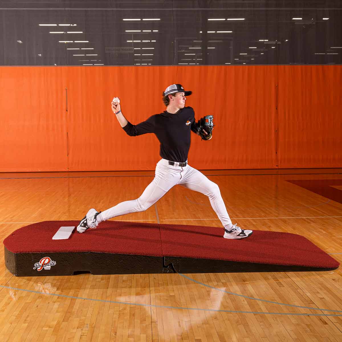 Portolite Oversized Two - Piece Baseball Practice Pitching Mound - Custom Netting