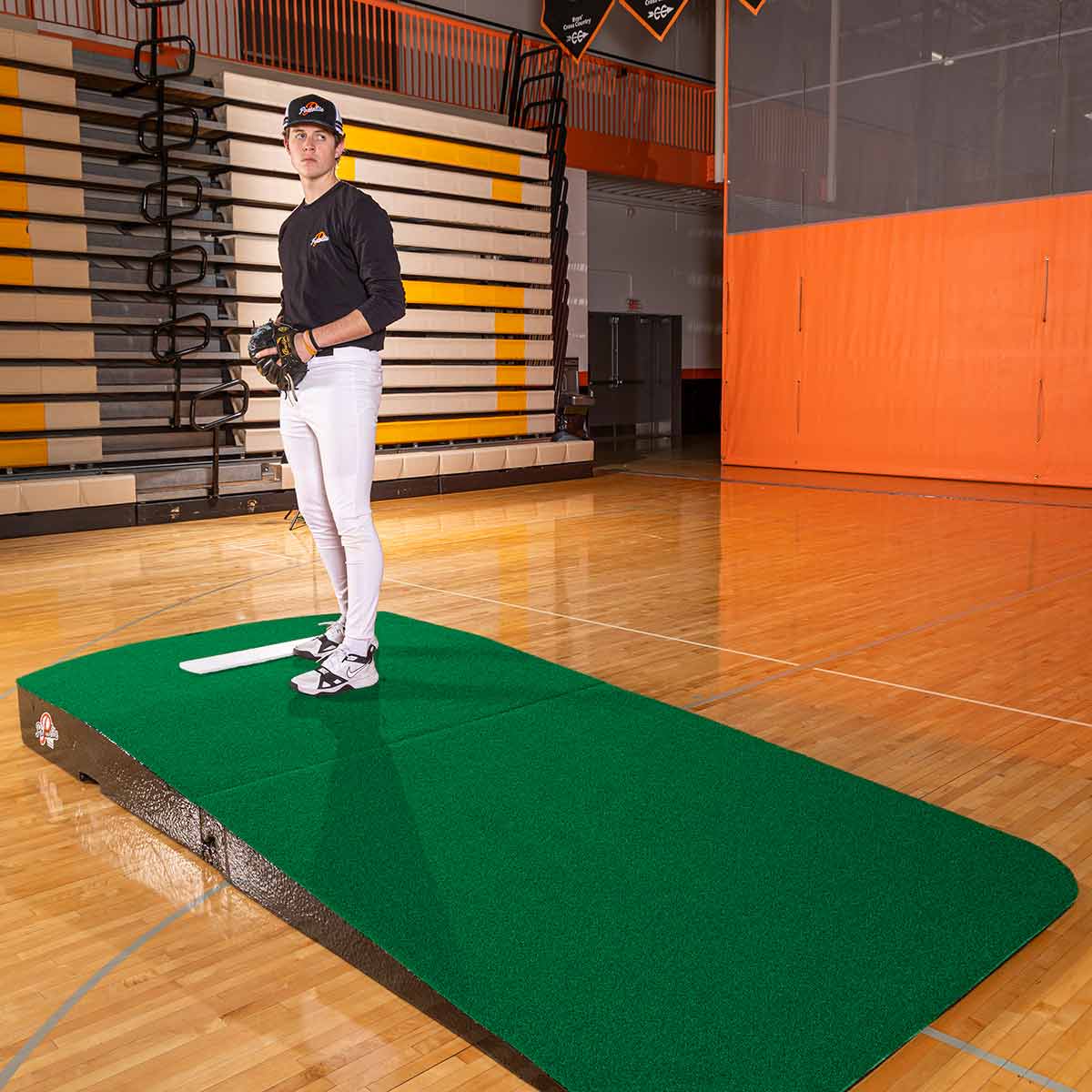 Portolite Oversized Two - Piece Baseball Practice Pitching Mound - Custom Netting