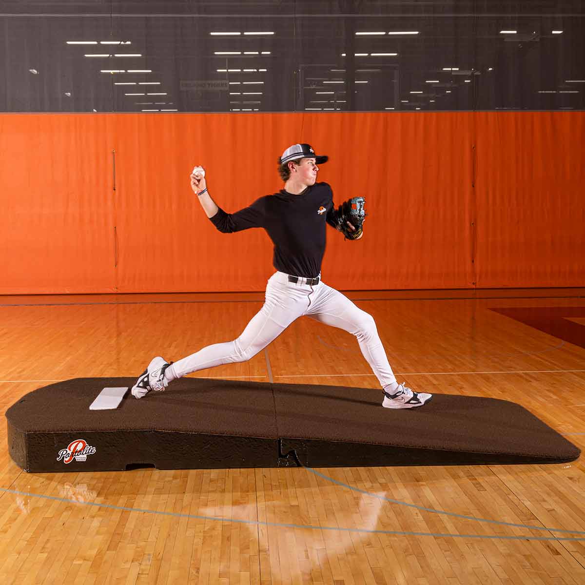 Portolite Oversized Two - Piece Baseball Practice Pitching Mound - Custom Netting