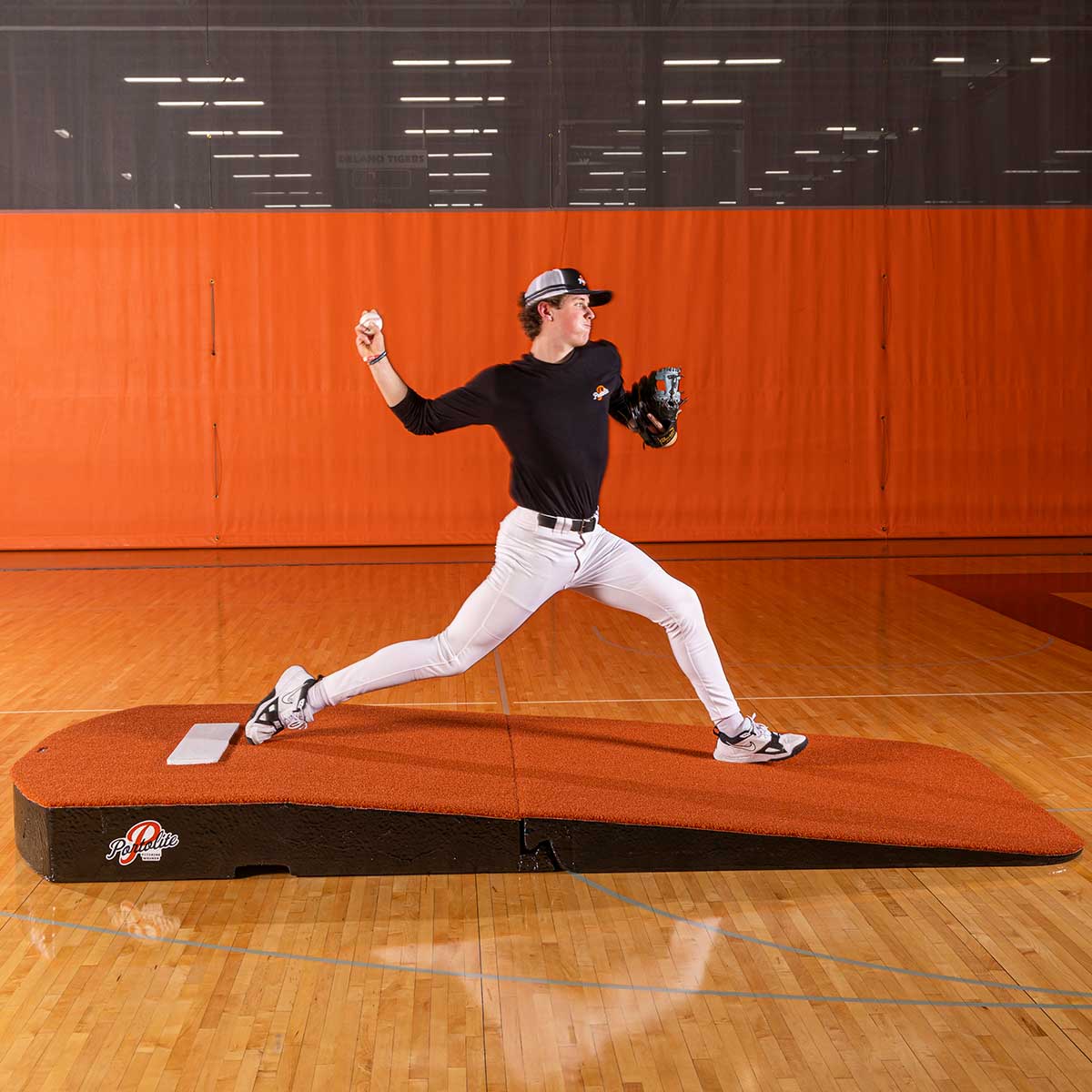 Portolite Oversized Two - Piece Baseball Practice Pitching Mound - Custom Netting