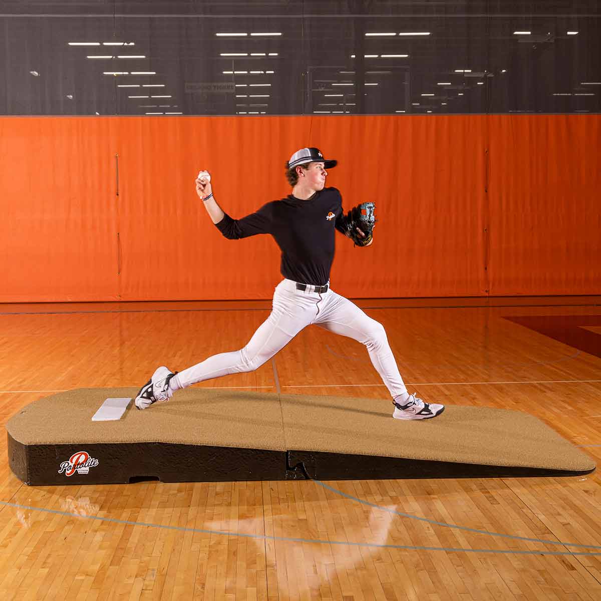 Portolite Oversized Two - Piece Baseball Practice Pitching Mound - Custom Netting