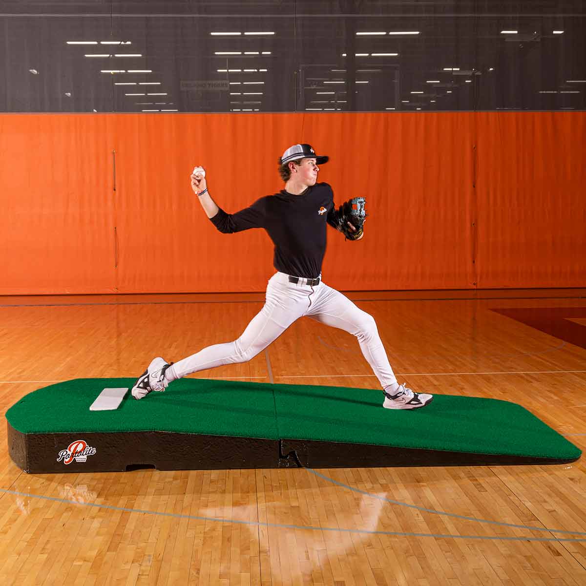 Portolite Oversized Two - Piece Baseball Practice Pitching Mound - Custom Netting