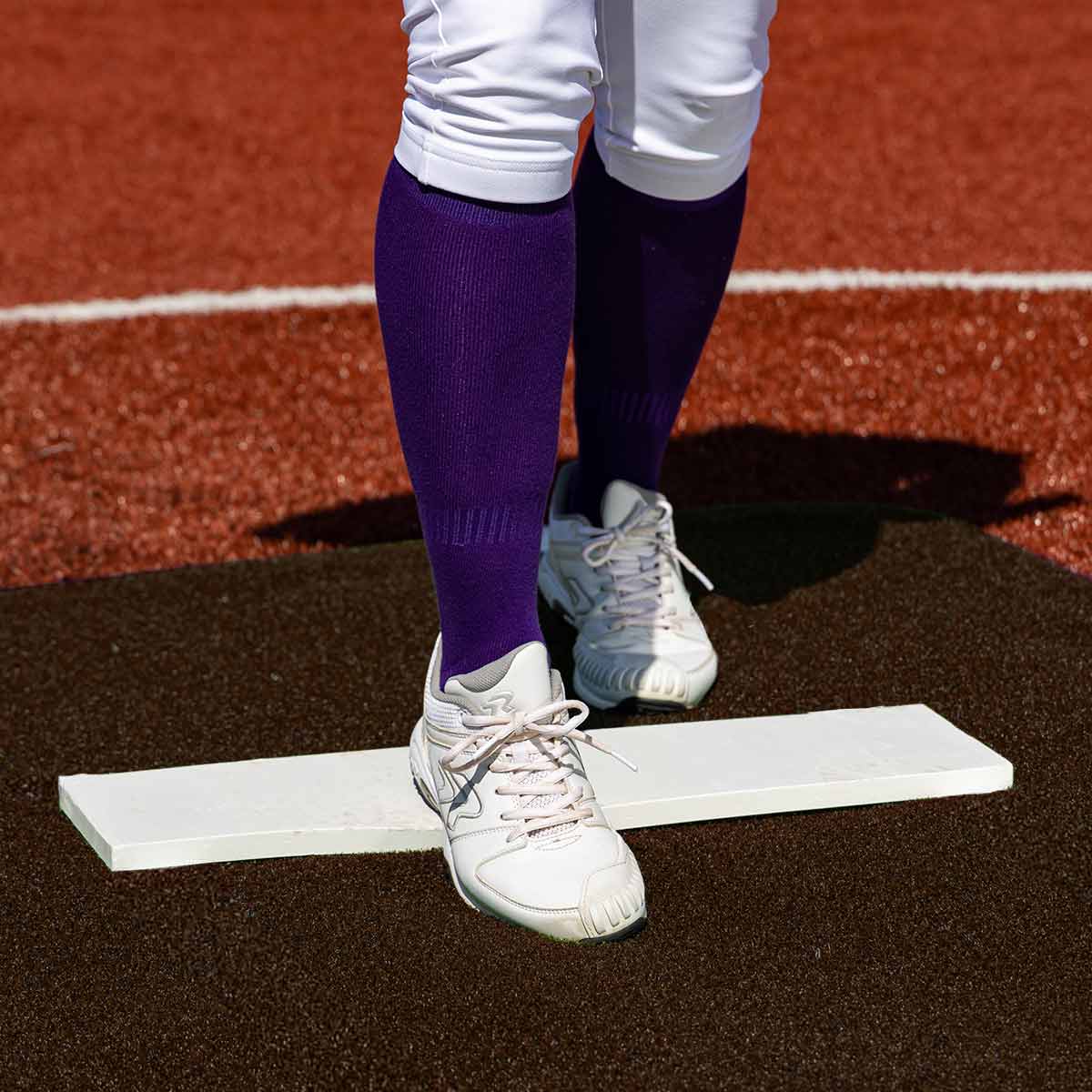 Portolite Pro Spiked Softball Game Mat without Lines - Custom Netting