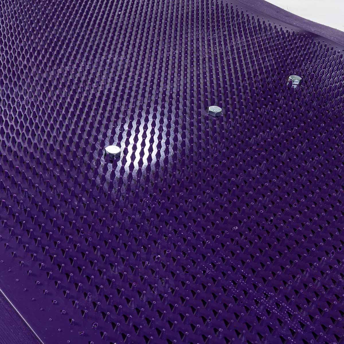 Portolite Pro Spiked Softball Game Mat without Lines - Custom Netting