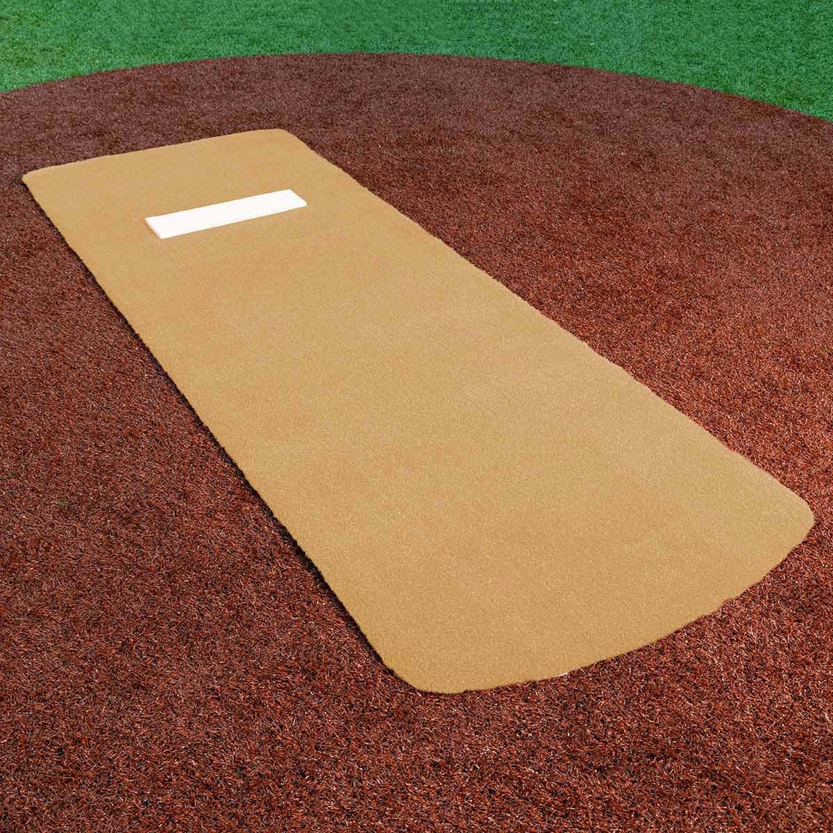 Portolite Pro Spiked Softball Game Mat without Lines - Custom Netting