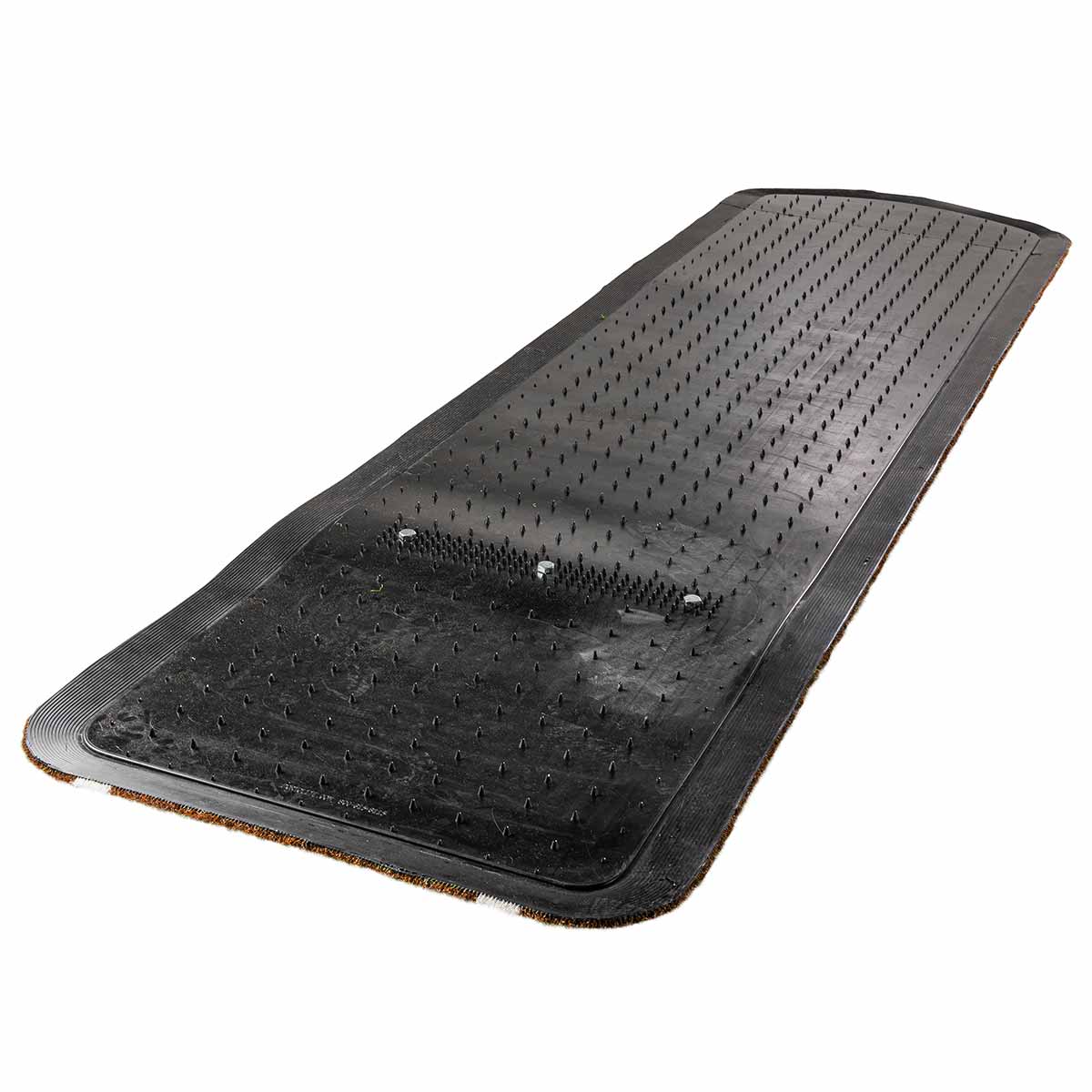 Portolite Signature Softball Practice Mat with Spikes & Lines - Custom Netting