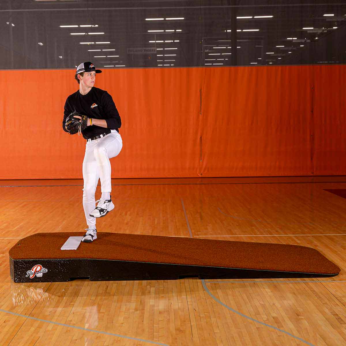 Portolite Standard One - Piece Baseball Practice Pitching Mound - Custom Netting