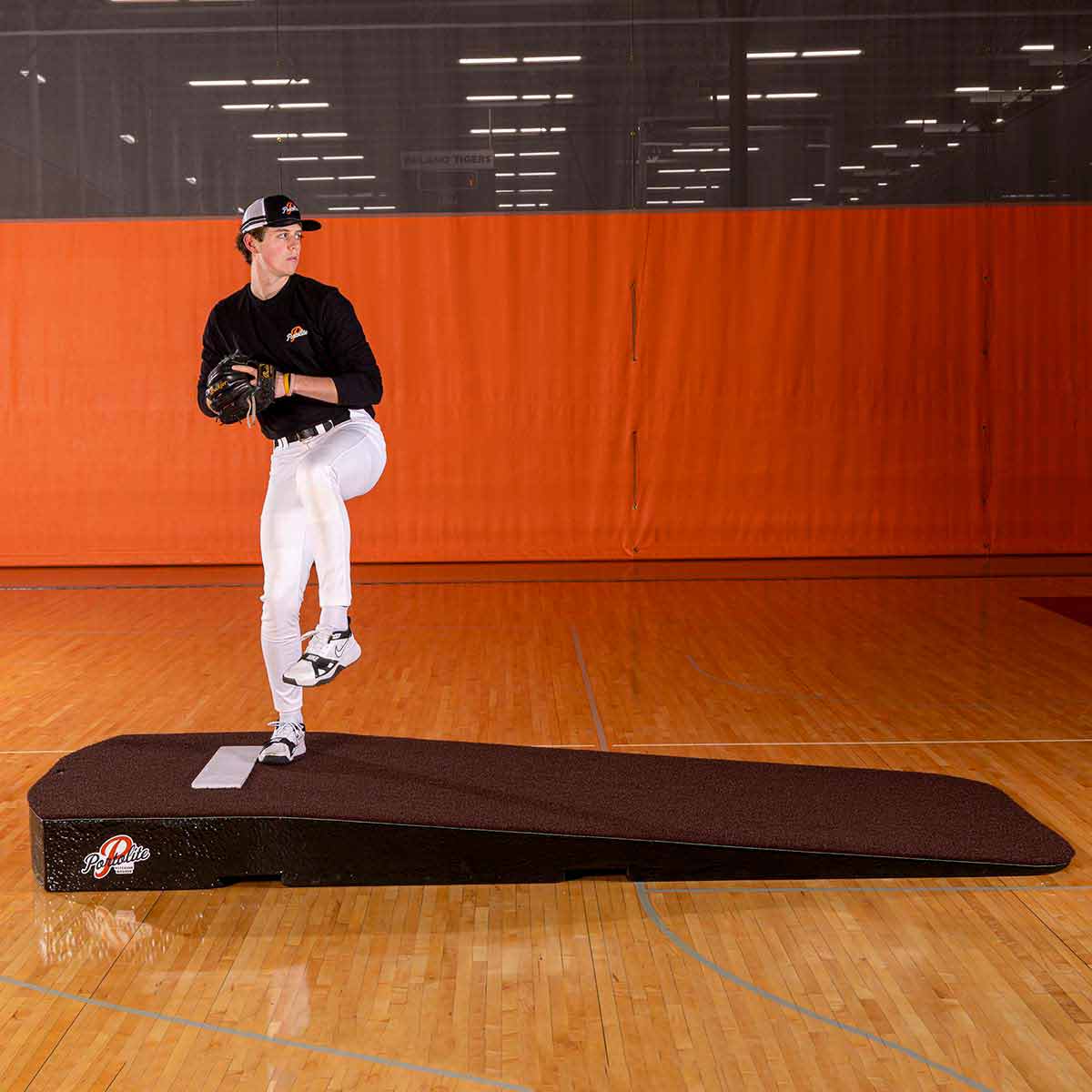 Portolite Standard One - Piece Baseball Practice Pitching Mound - Custom Netting
