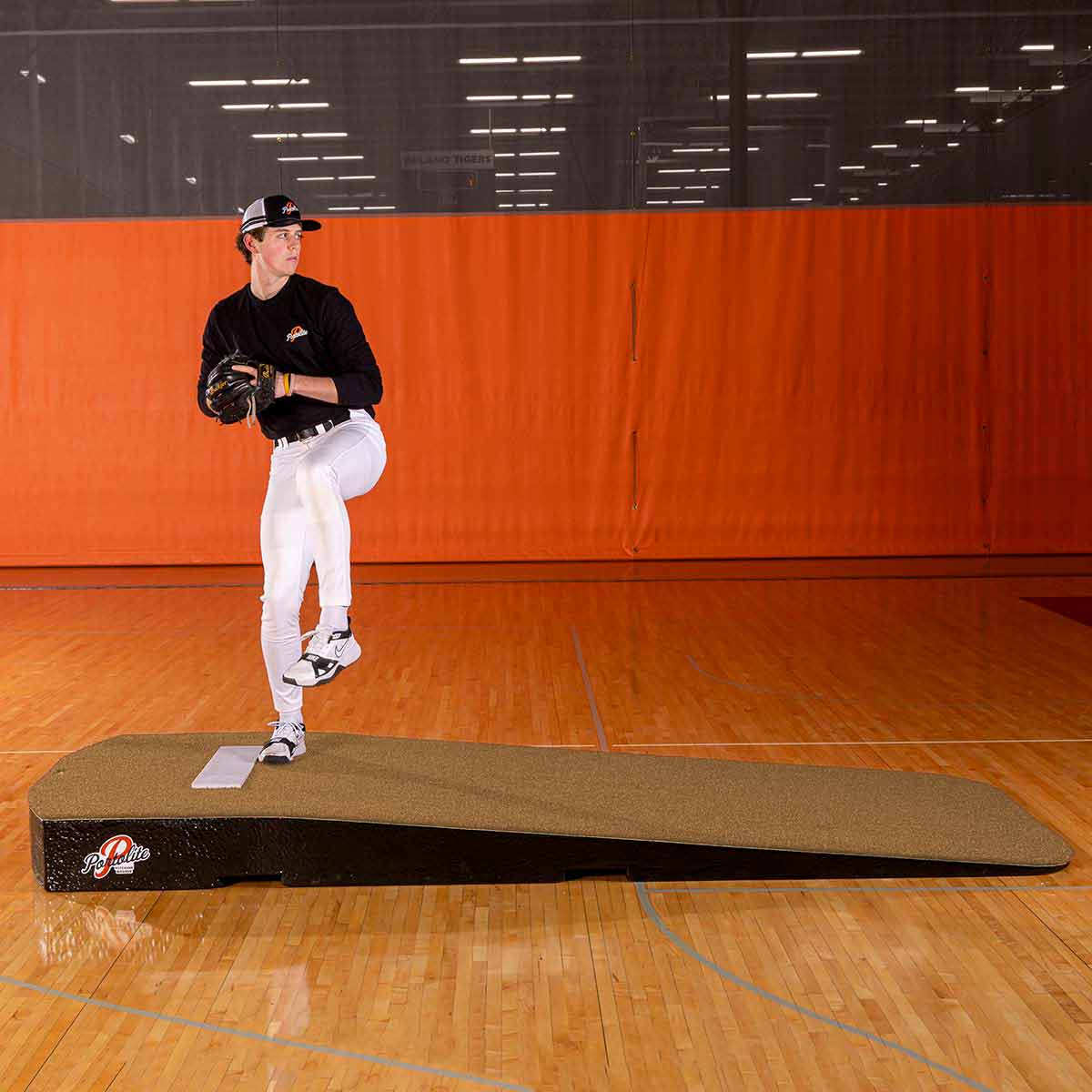 Portolite Standard One - Piece Baseball Practice Pitching Mound - Custom Netting