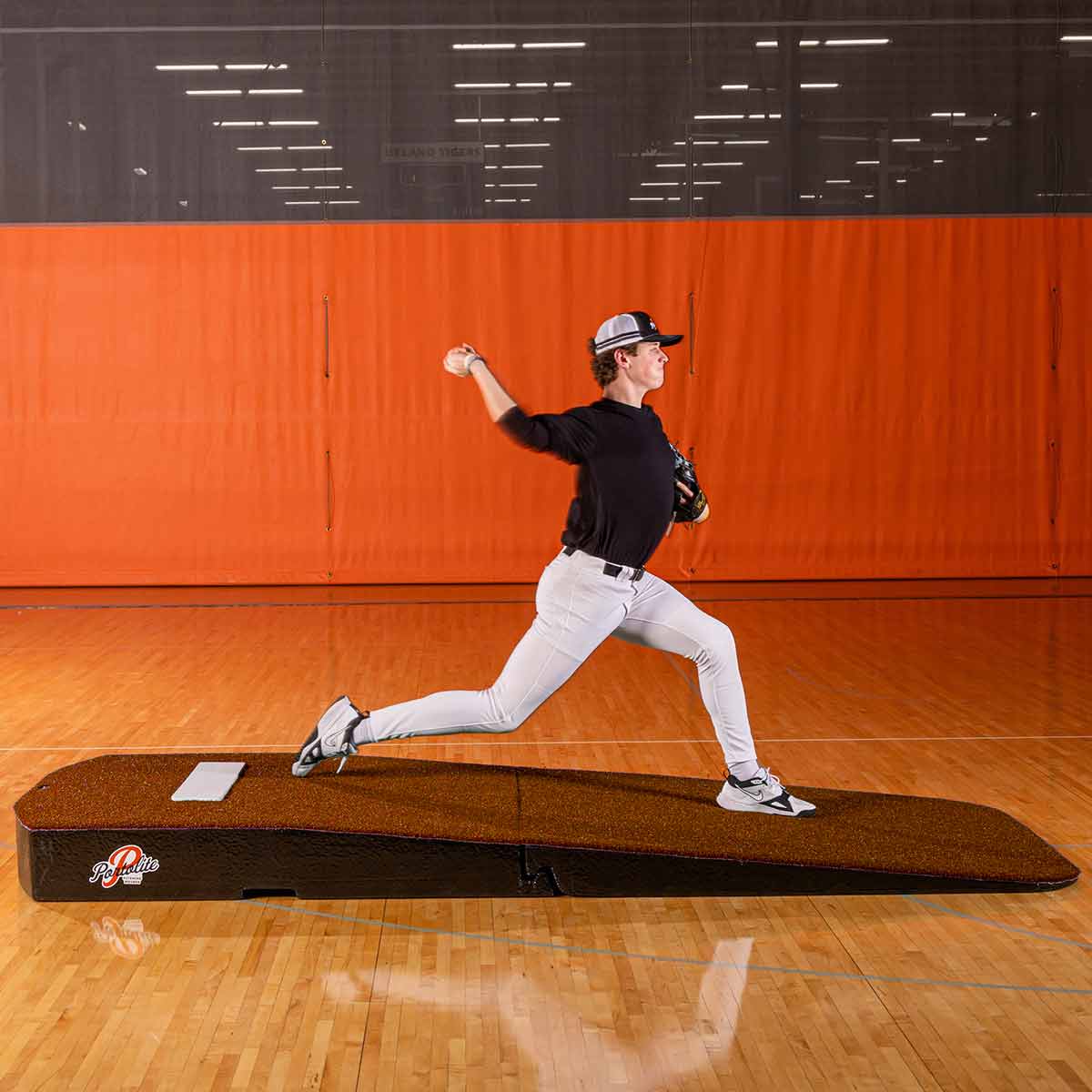 Portolite Standard Two - Piece Baseball Practice Pitching Mound - Custom Netting