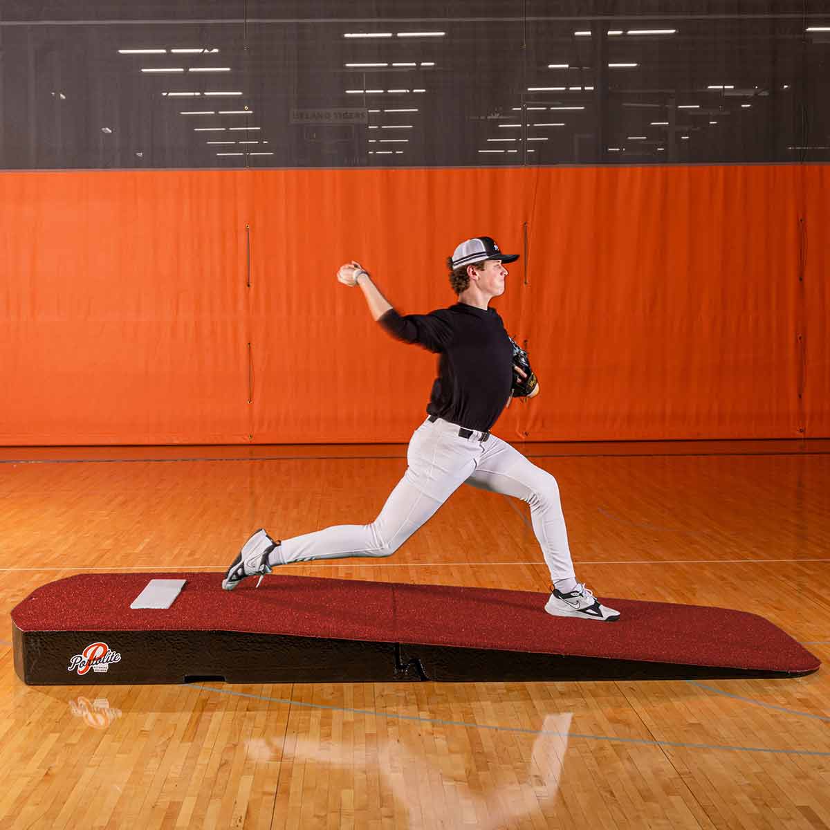 Portolite Standard Two - Piece Baseball Practice Pitching Mound - Custom Netting