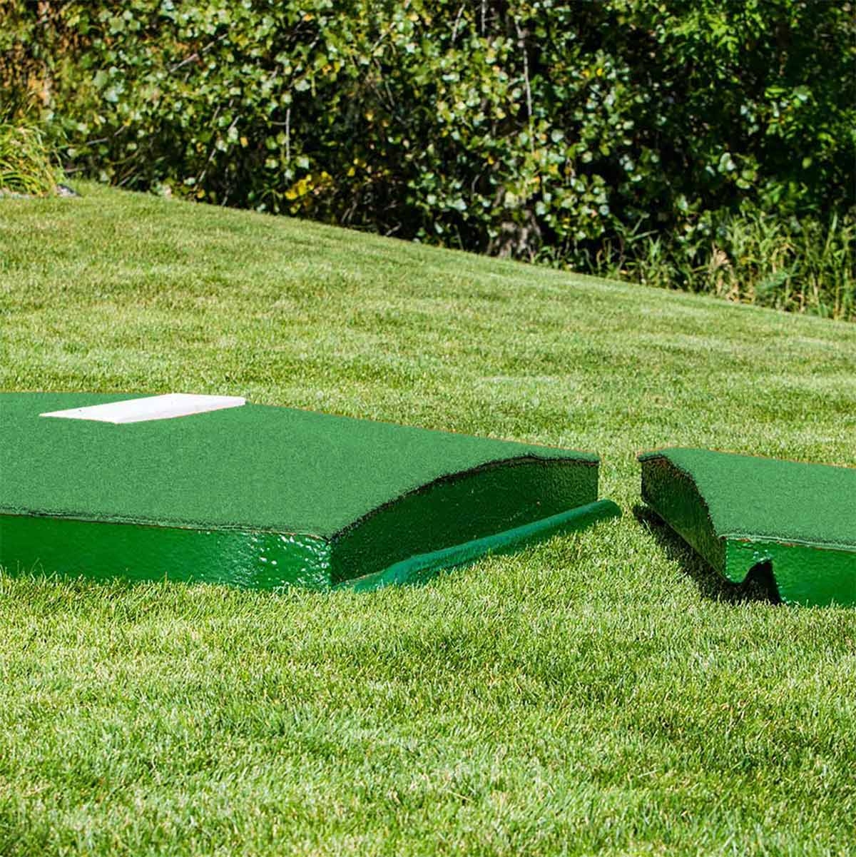 Portolite Standard Two - Piece Baseball Practice Pitching Mound - Custom Netting