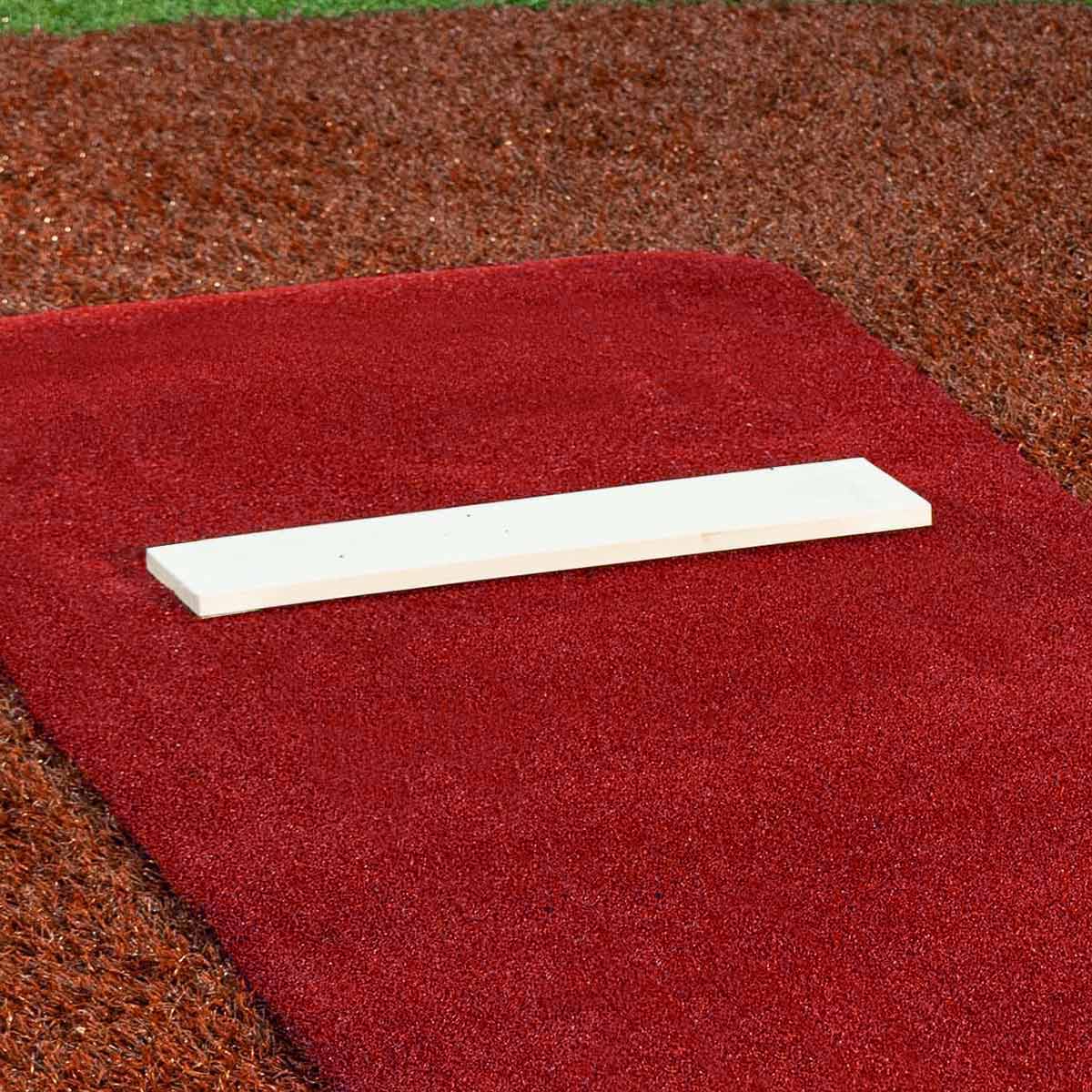 Portolite Ultimate Spiked Softball Practice Mat without Lines - Custom Netting