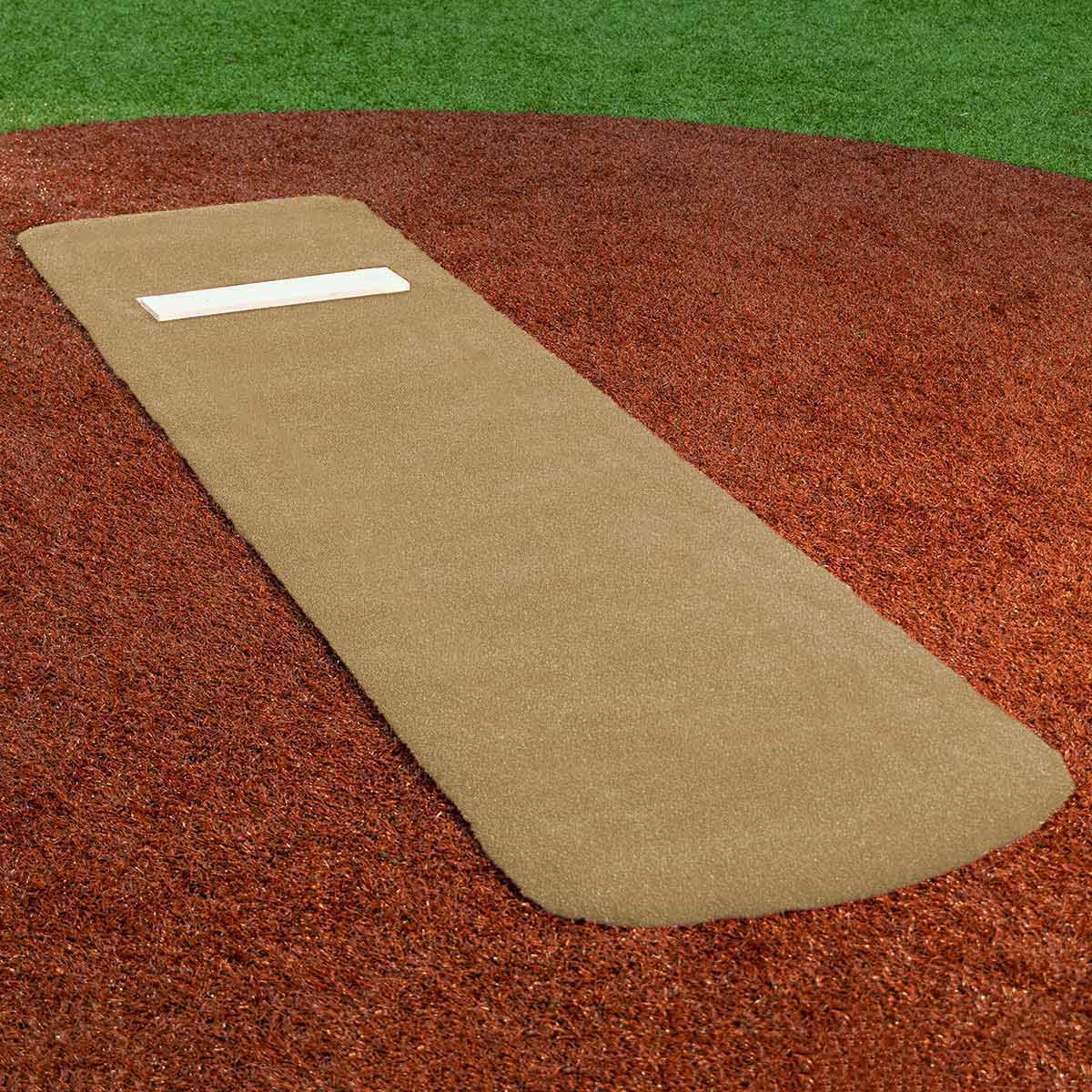 Portolite Ultimate Spiked Softball Practice Mat without Lines - Custom Netting