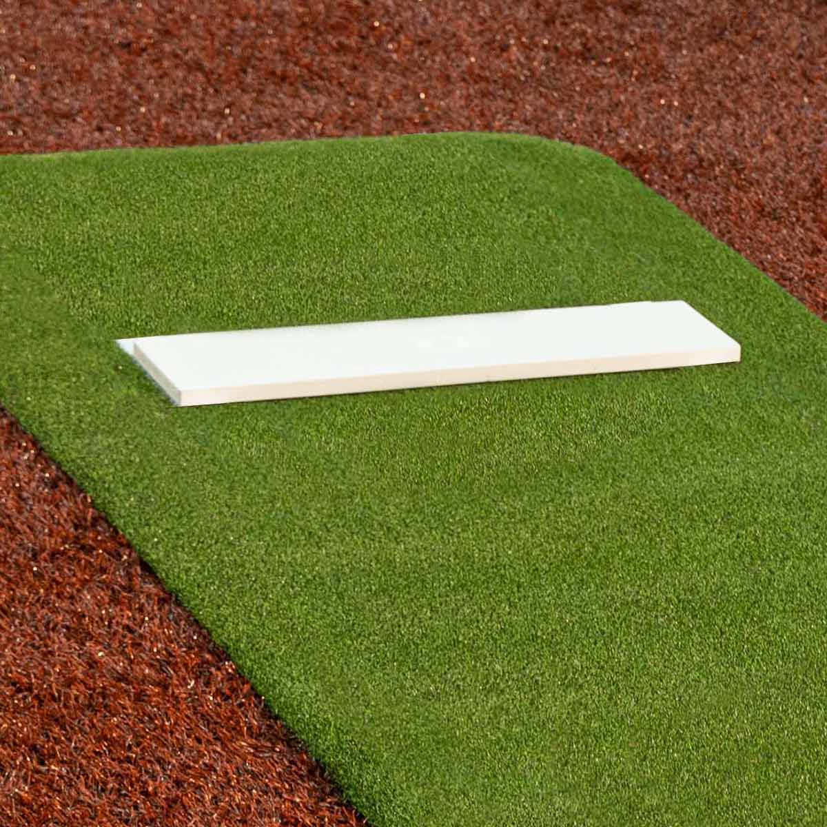 Portolite Ultimate Spiked Softball Practice Mat without Lines - Custom Netting