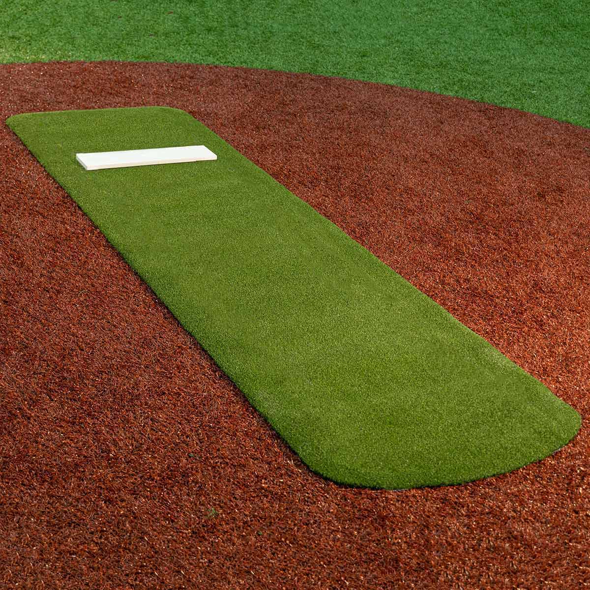 Portolite Ultimate Spiked Softball Practice Mat without Lines - Custom Netting