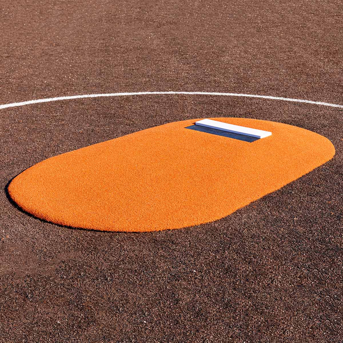 Portolite Youth Baseball 6" One - Piece Game Pitching Mound (Ages 8 - 13) - Custom Netting