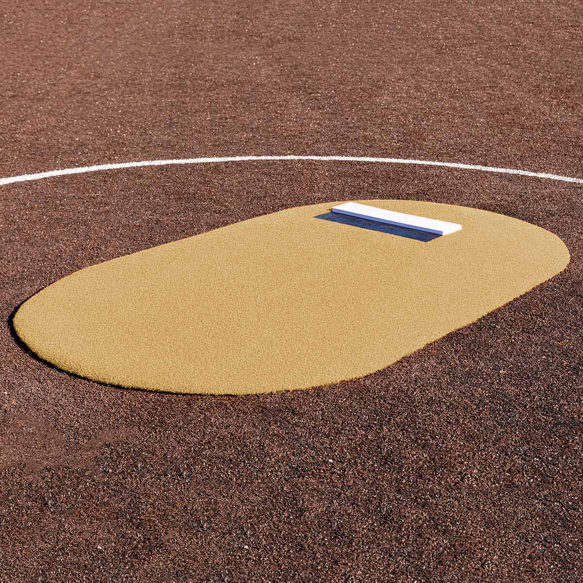 Portolite Youth Baseball 6" One - Piece Game Pitching Mound (Ages 8 - 13) - Custom Netting