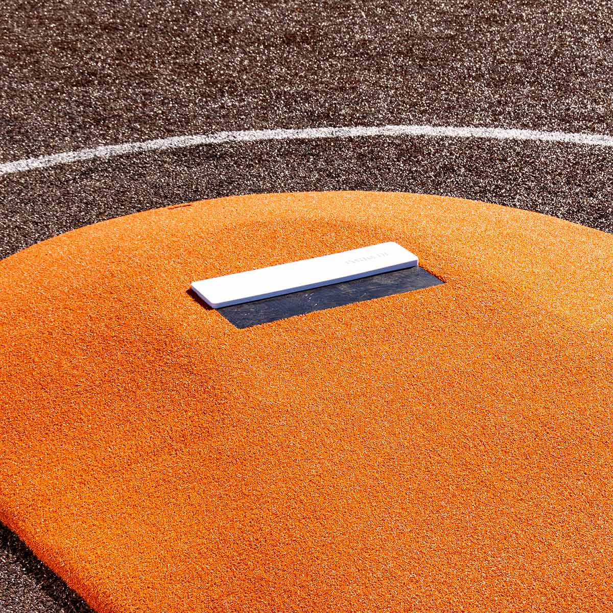 Portolite Youth Baseball 6" Oversized One - Piece Game Pitching Mound (Ages 10 - 14) - Custom Netting