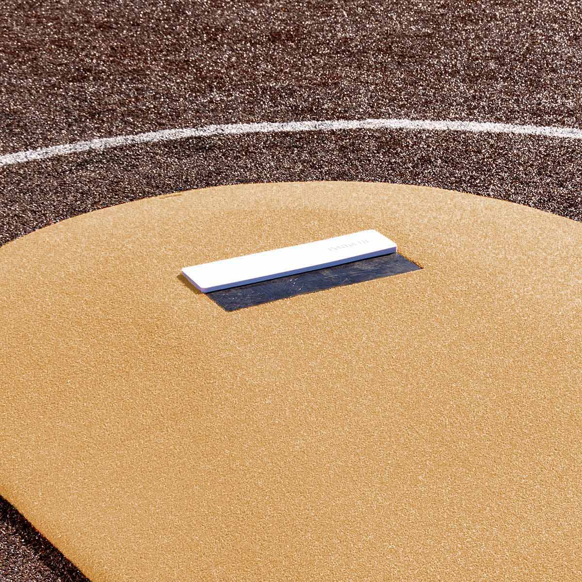 Portolite Youth Baseball 6" Oversized One - Piece Game Pitching Mound (Ages 10 - 14) - Custom Netting