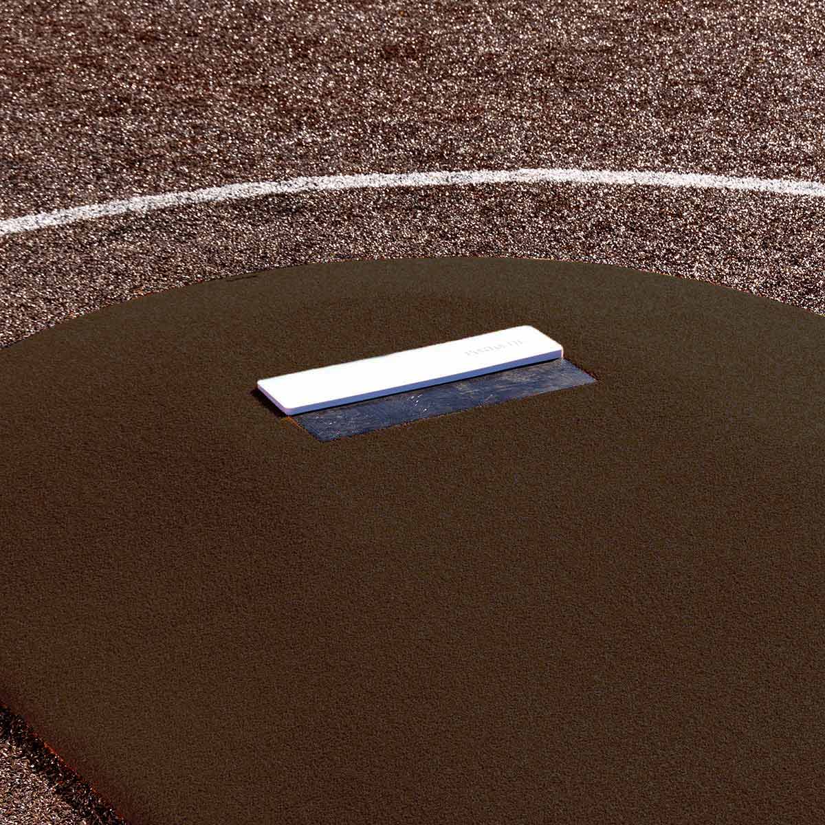 Portolite Youth Baseball 6" Oversized One - Piece Game Pitching Mound (Ages 10 - 14) - Custom Netting