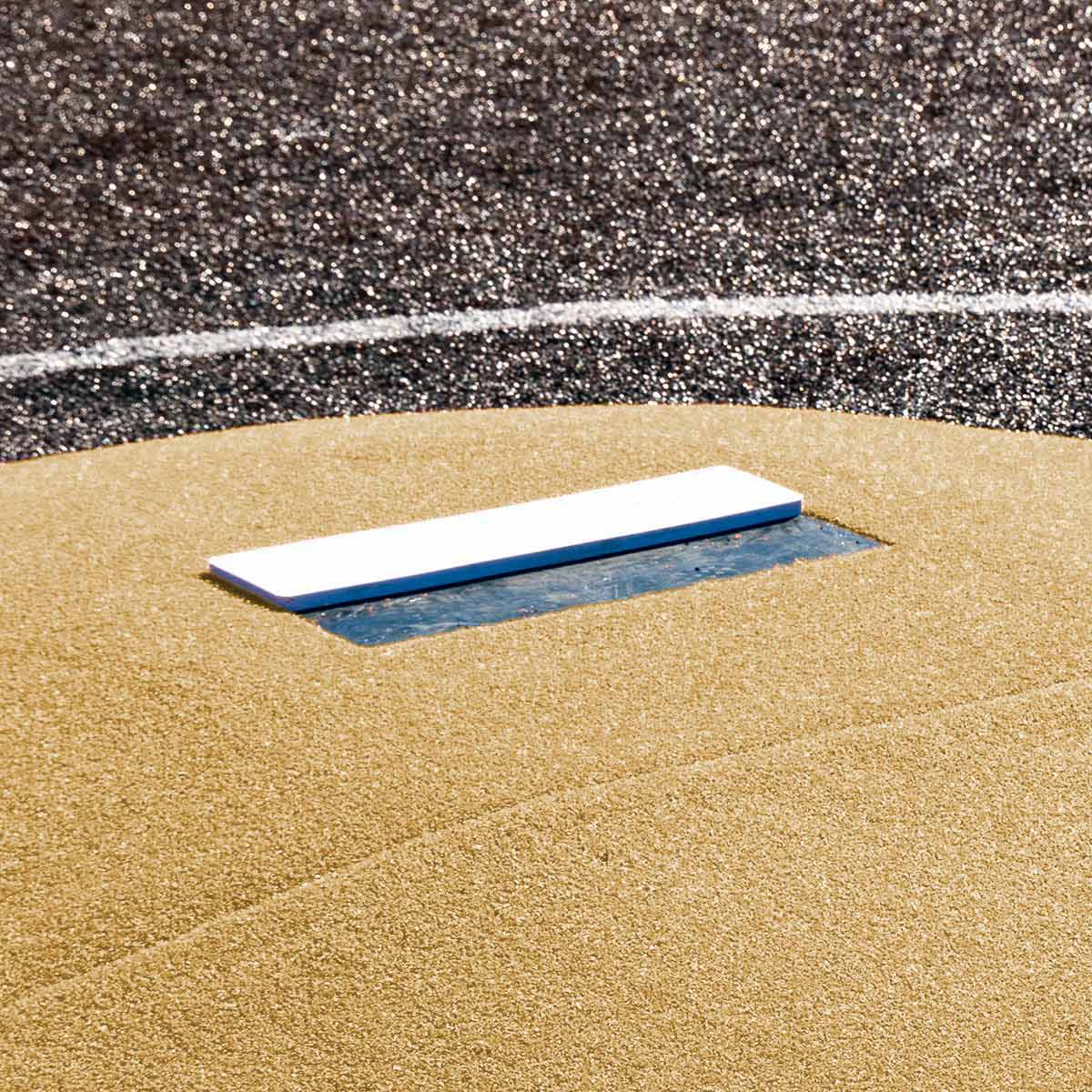 Portolite Youth Baseball 6" Oversized Two - Piece Game Pitching Mound (Ages 9 - 13) - Custom Netting