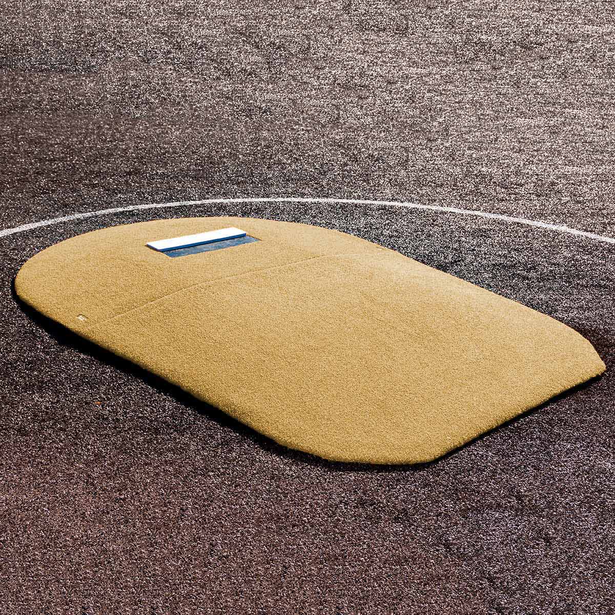 Portolite Youth Baseball 6" Oversized Two - Piece Game Pitching Mound (Ages 9 - 13) - Custom Netting