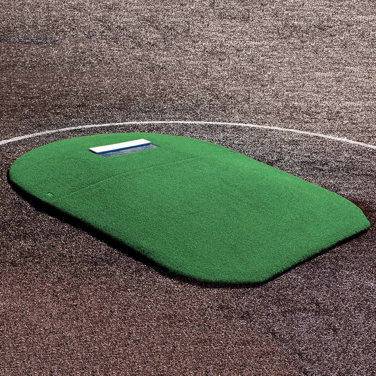 Portolite Youth Baseball 6" Oversized Two - Piece Game Pitching Mound (Ages 9 - 13) - Custom Netting