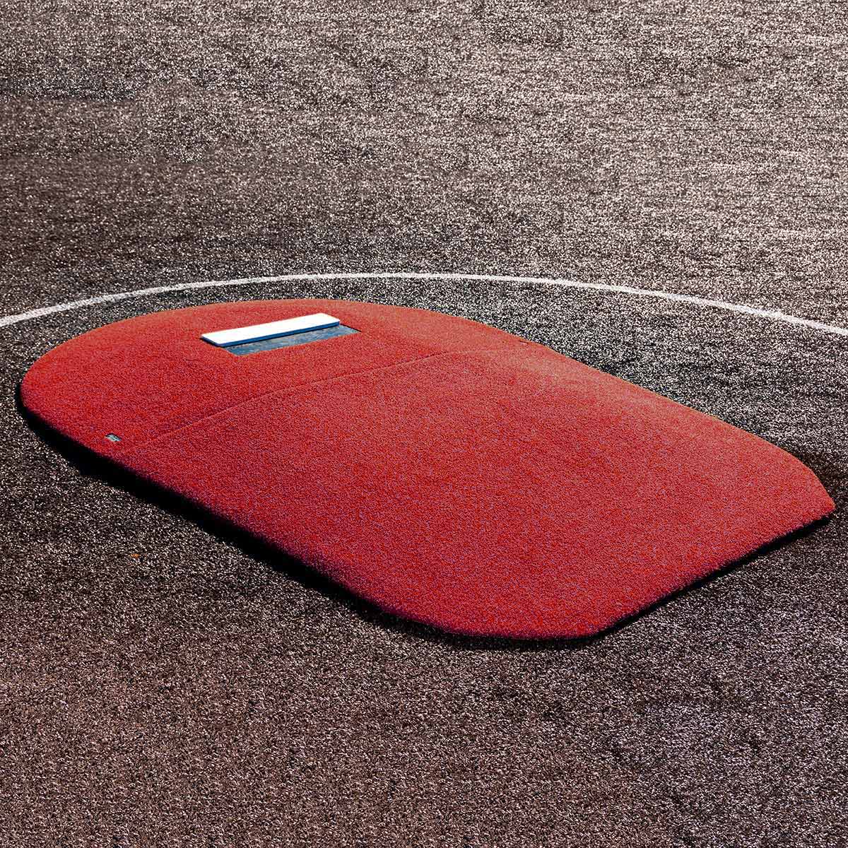 Portolite Youth Baseball 6" Oversized Two - Piece Game Pitching Mound (Ages 9 - 13) - Custom Netting