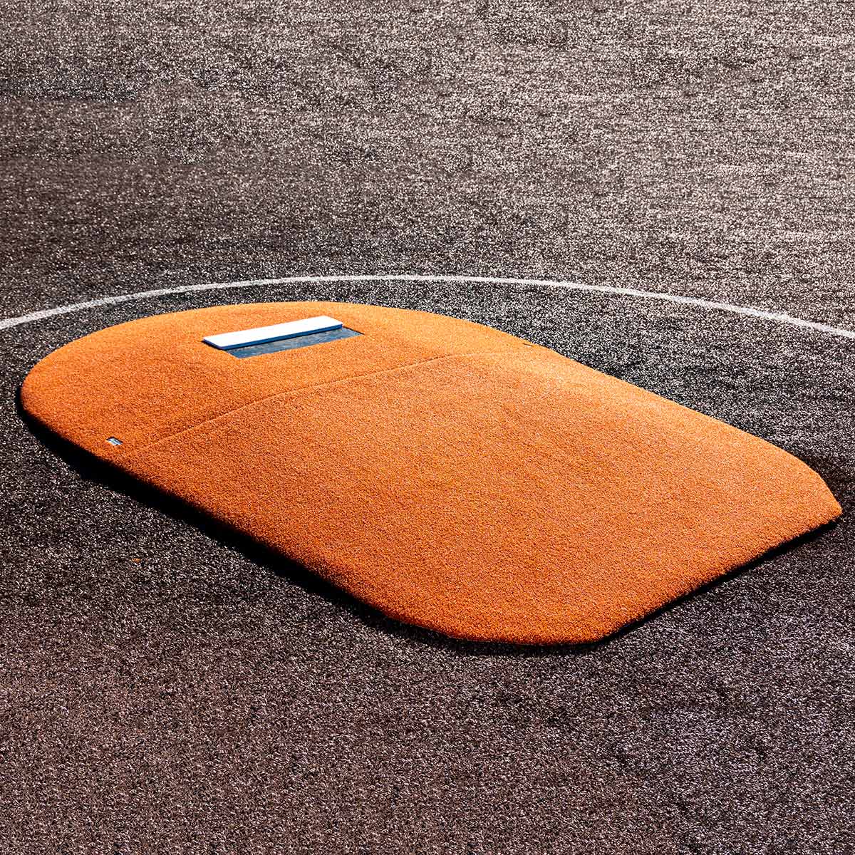 Portolite Youth Baseball 6" Oversized Two - Piece Game Pitching Mound (Ages 9 - 13) - Custom Netting