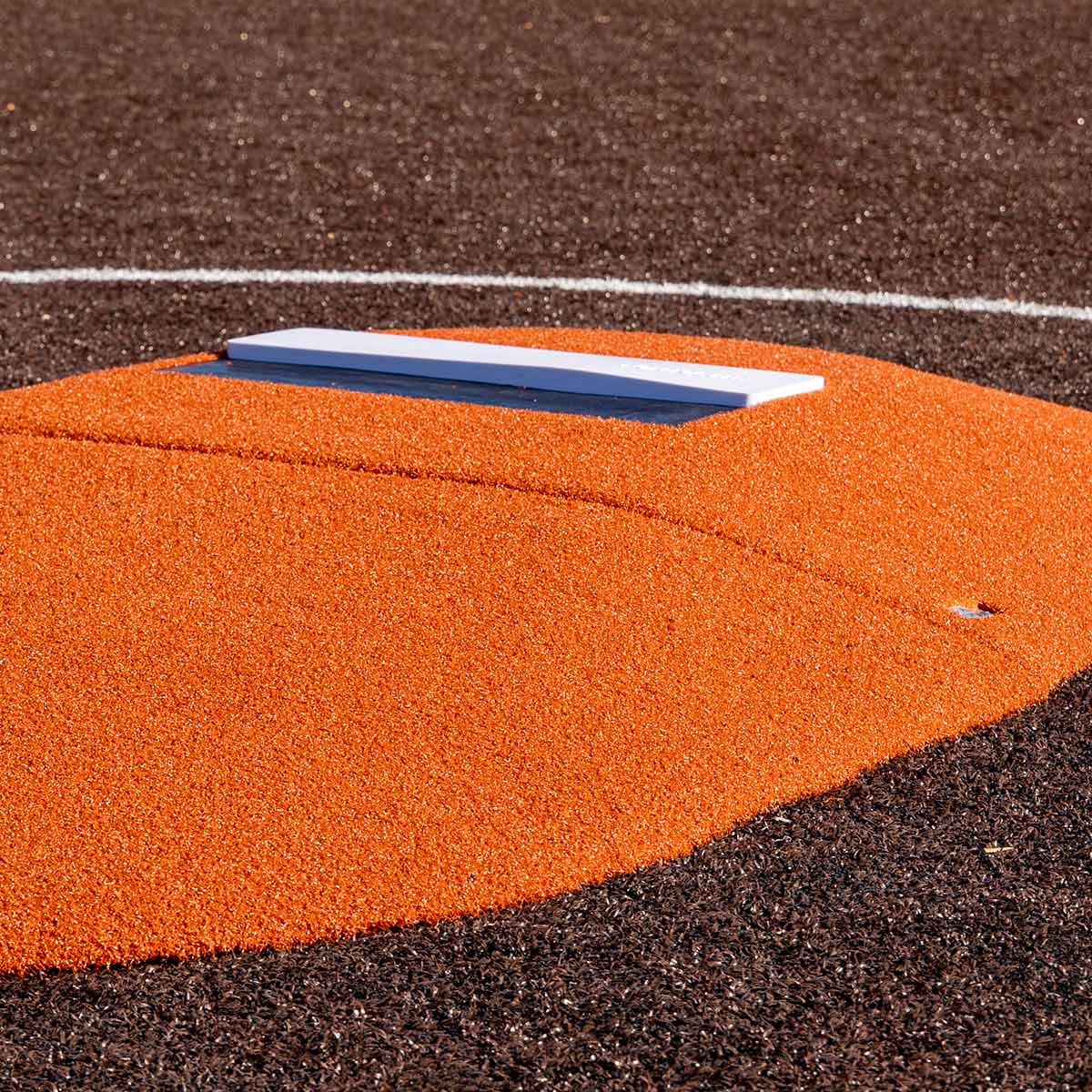 Portolite Youth Baseball 6" Two - Piece Game Pitching Mound (Ages 9 - 13) - Custom Netting