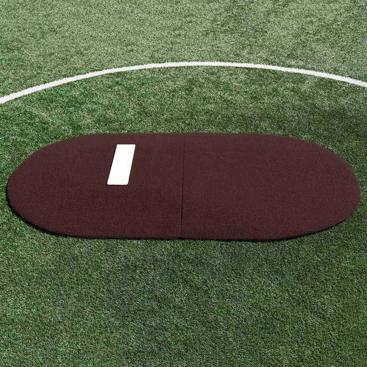 Portolite Youth Baseball 6" Two - Piece Game Pitching Mound (Ages 9 - 13) - Custom Netting