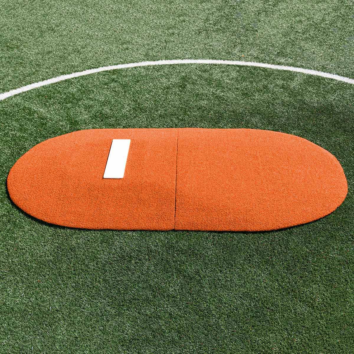 Portolite Youth Baseball 6" Two - Piece Game Pitching Mound (Ages 9 - 13) - Custom Netting