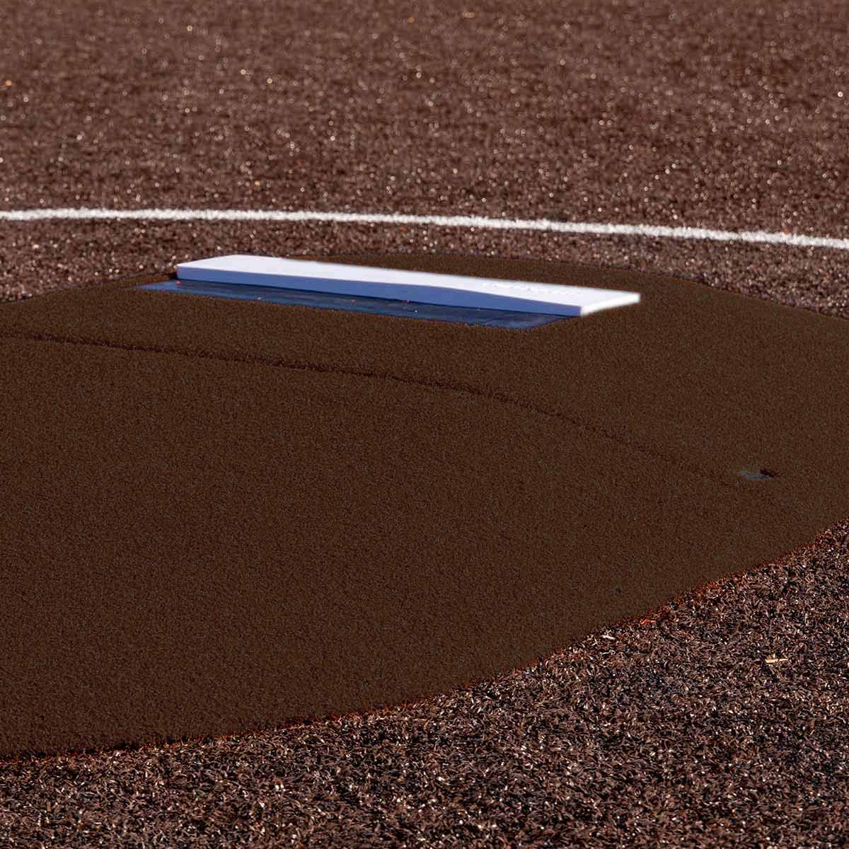 Portolite Youth Baseball 6" Two - Piece Game Pitching Mound (Ages 9 - 13) - Custom Netting