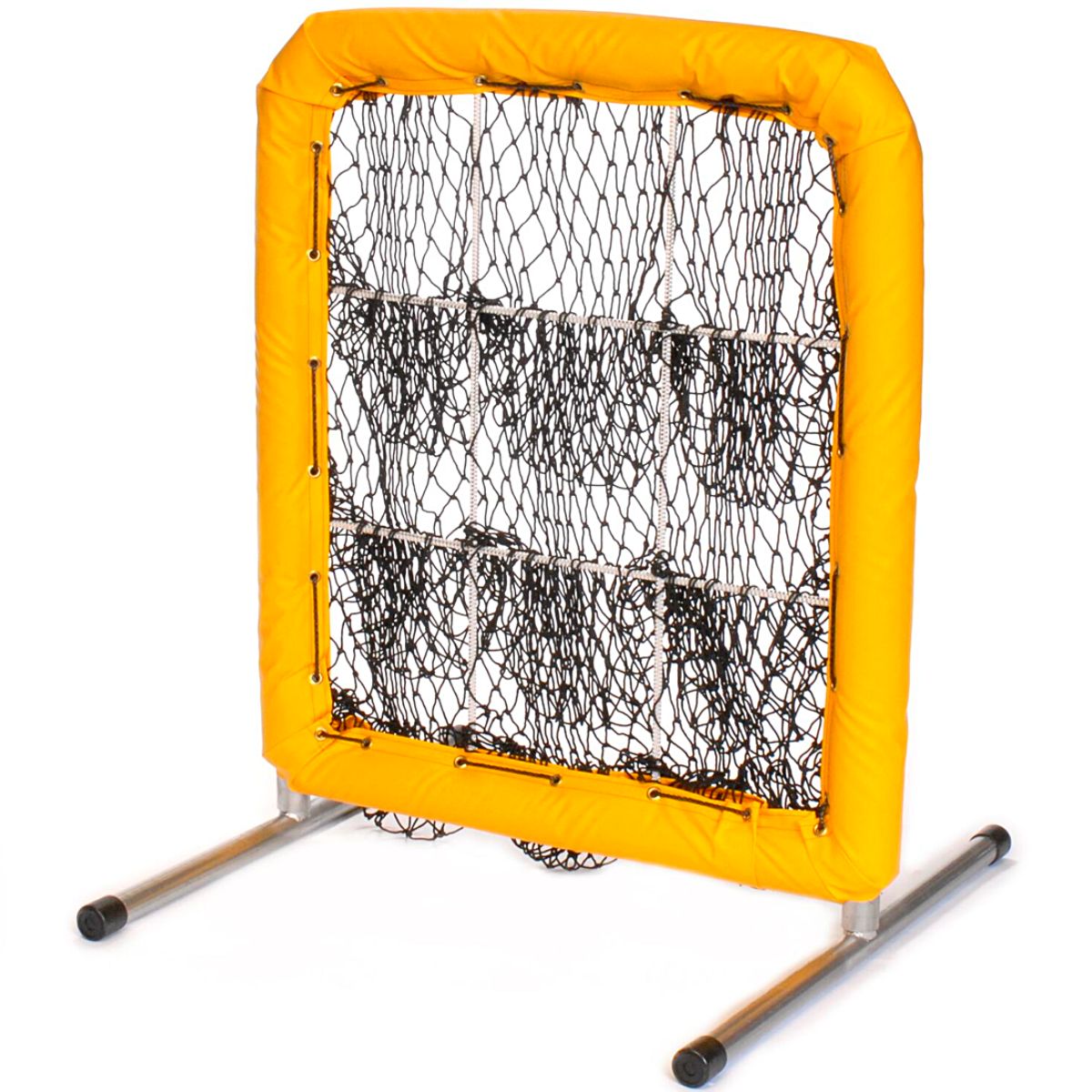 9-Hole Pitching Net Yellow