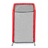 Bullet Fastpitch Softball Screen 8' x 4' with Overhead Protector - Custom Netting