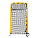 Bullet Fastpitch Softball Screen 8' x 4' with Overhead Protector - Custom Netting