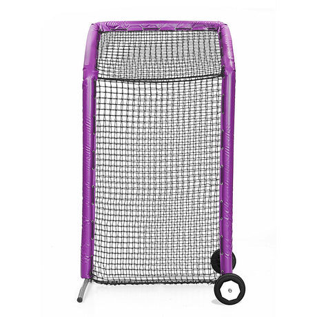Bullet Fastpitch Softball Screen 8' x 4' with Overhead Protector - Custom Netting