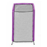 Bullet Fastpitch Softball Screen 8' x 4' with Overhead Protector - Custom Netting