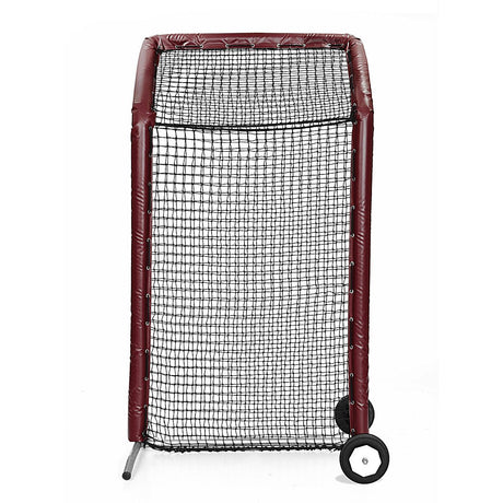 Bullet Fastpitch Softball Screen 8' x 4' with Overhead Protector - Custom Netting