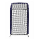 Bullet Fastpitch Softball Screen 8' x 4' with Overhead Protector - Custom Netting