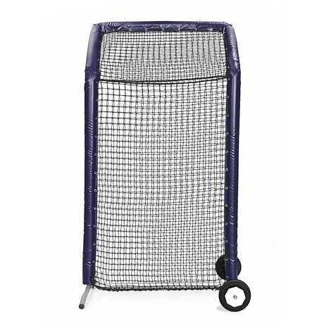 Bullet Fastpitch Softball Screen 8' x 4' with Overhead Protector - Custom Netting