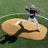 Portolite High School Baseball 10" One - Piece Game Pitching Mound (Ages 16+) - Custom Netting